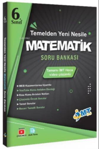 6. Sınıf İMT Matematik Temelden Yeni Nesile Soru Bankası - 1