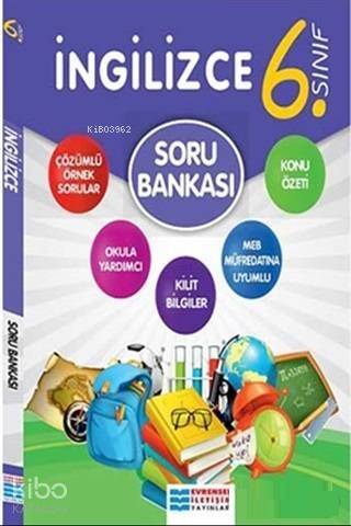 6. Sınıf İngilizce Soru Bankası Evrensel İletişim Yayınları - 1