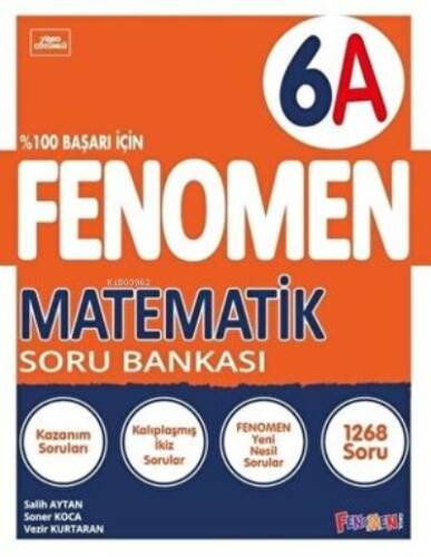 6. Sınıf Matematik A Fenomen Soru Bankası - 1