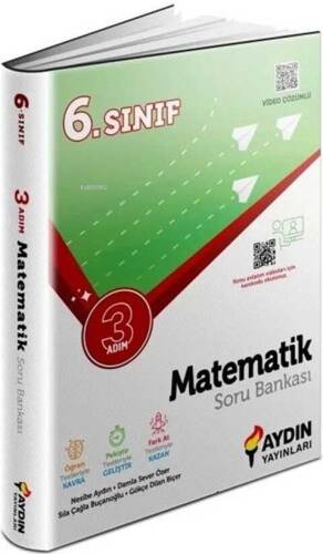 6. Sınıf Matematik Üç Adım Soru Bankası - 1