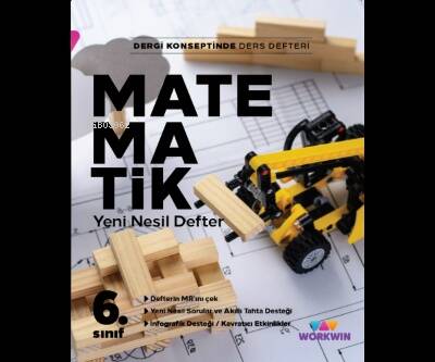 6. Sınıf Matematik Yeni Nesil Defter Workwin Yayınları - 1