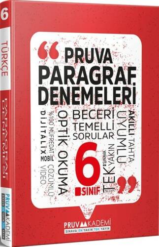 6. Sınıf Paragraf Deneme - 1