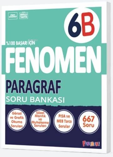 6. Sınıf Paragraf Fenomen Soru Bankası - 1