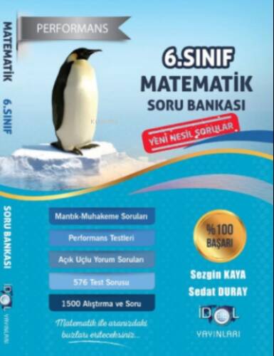 6. Sınıf Performans Matematik Soru Bankası İdol Yayınları - 1