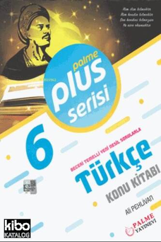 6. Sınıf Plus Serisi Türkçe Konu Kitabı; Beceri Temelli Yeni Nesil Sorularla - 1