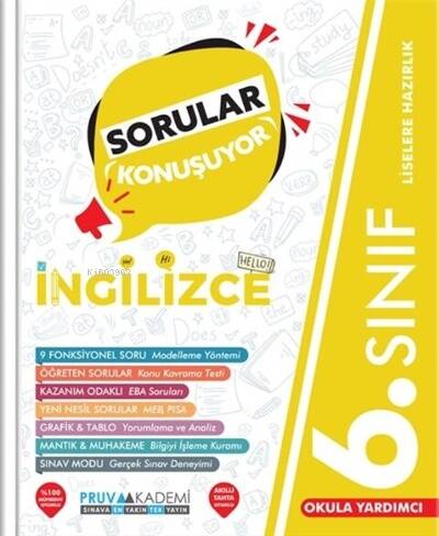 6. Sınıf Sorular Konuşuyor İngilizce - 1