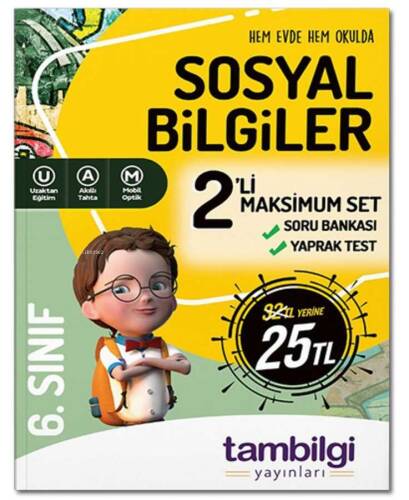 6. Sınıf Sosyal Bilgiler 2`li Doping Set - 1