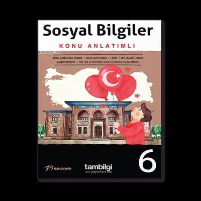 6. Sınıf Sosyal Bilgiler Konu Anlatımlı Tambilgi Yayınları - 1