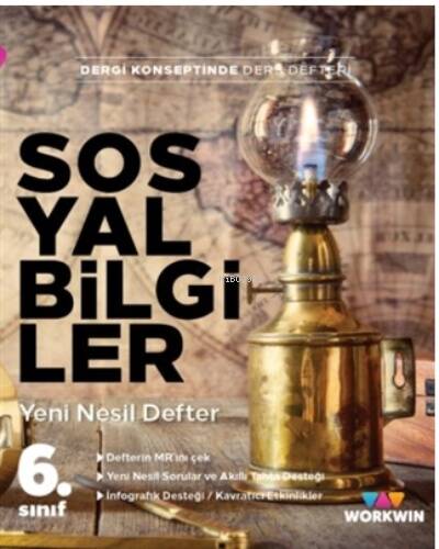 6. Sınıf Sosyal Bilgiler Yeni Nesil Defter Workwin Yayınları - 1