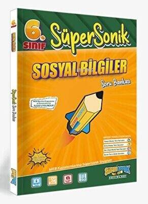 6. Sınıf Süpersonik Sosyal Bilgiler Soru Bankası - 1