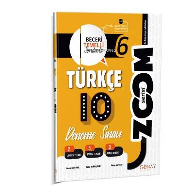 6. Sınıf Türkçe 10'Lu Branş Denemeler - 1