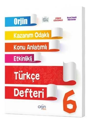 6. Sınıf Türkçe Akıllı Defter - 1