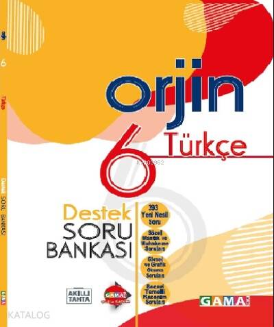 6. Sınıf Türkçe Orjin 20 Deneme - 1