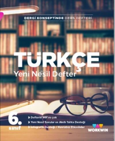 6. Sınıf Türkçe Yeni Nesil Defter Workwin Yayınları - 1