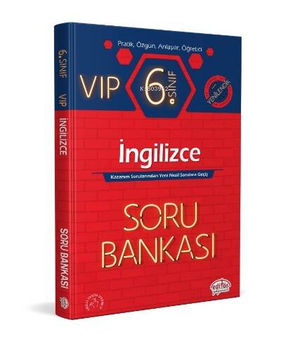 6. Sınıf Vip İngilizce Soru Bankası - 1