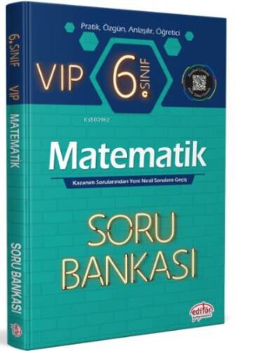 6. Sınıf VIP Matematik Soru Bankası - 1