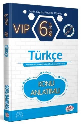 6. Sınıf VIP Türkçe Konu Anlatımlı - 1