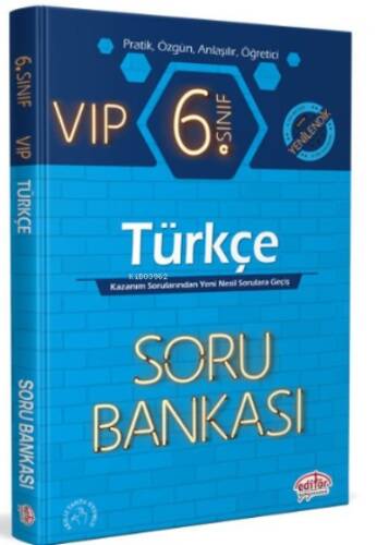 6. Sınıf VIP Türkçe Soru Bankası - 1