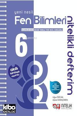 6. Sınıf Yeni Nesil Fen Bilimleri Nitelikli Defterim - 1