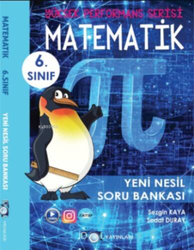 6. Sınıf Yüksek Performans Matematik Soru Bankası İdol Yayınları - 1