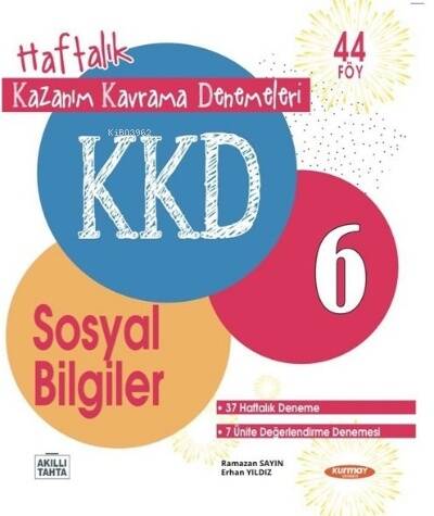 6 Sosyal Bilgiler Haftalık Kazanım Kavrama Denemeleri (44 Fasikül) - 1