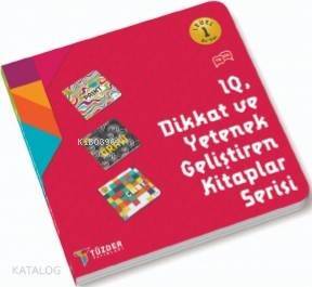 6+ Yaş Seti IQ Dikkat ve Yetenek Geliştiren Kitaplar Serisi (Level 1) - 1