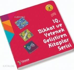 6+ Yaş Seti IQ Dikkat ve Yetenek Geliştiren Kitaplar Serisi (Level 2) - 1