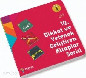 6+ Yaş Seti IQ Dikkat ve Yetenek Geliştiren Kitaplar Serisi (Level 3) - 1