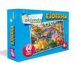 60 Parça Puzzle– Ejderha - 1