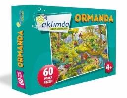 60 Parça Puzzle Ormanda - 1