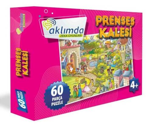 60 Parça Puzzle - Prenses Kalesi - 1