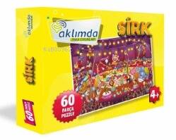 60 Parça Puzzle Sirk - 1