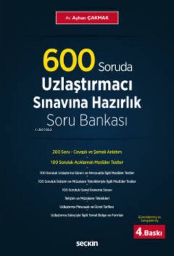 600 Soruda Uzlaştırmacı Sınavına Hazırlık Soru Bankası - 1