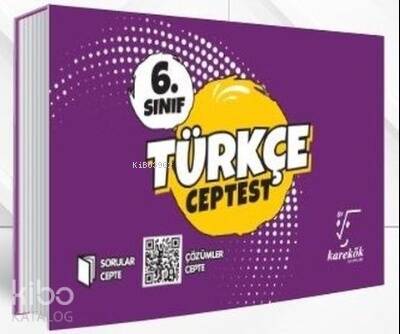 6.Sınıf Cep Test Türkçe - 1