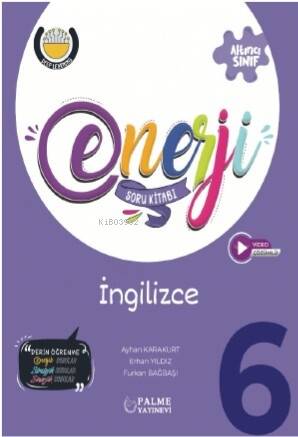 6.Sınıf Enerji İngilizce Soru Kitabı; Tamamı Beceri Temelli Yeni Nesil Sorular - 1