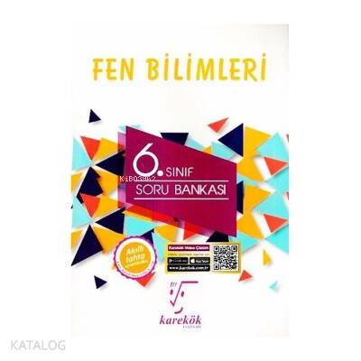 6.Sınıf Fen Bilimleri Soru Bankası - 1