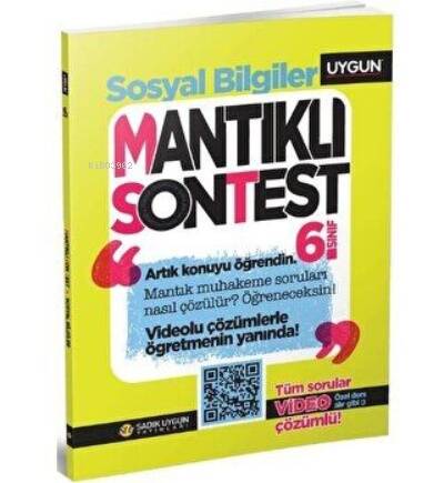 6.Sınıf Mantıklı Son Test Sosyal Bilgiler - 1