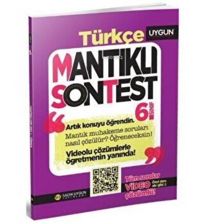 6.Sınıf Mantıklı Son Test Türkçe - 1