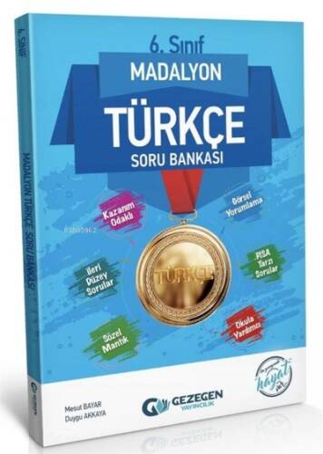 6.Sınıf Türkçe Madalyon Türkçe Soru Bankası - 1