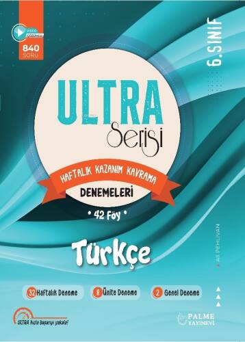 6.Sınıf Ultra Serisi Türkçe Denemeleri 42 Föy - 1