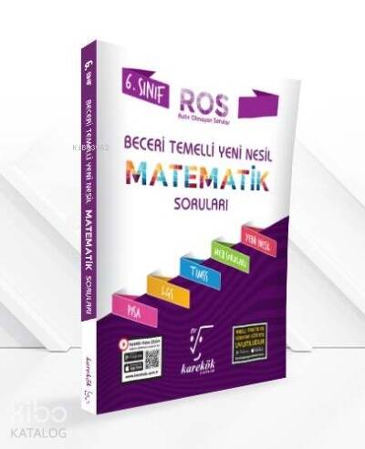 6.Sınıf Yeni Nesil Beceri Temelli Matematik Soruları (Ros) - 1