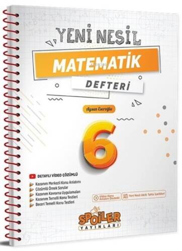 6.Sınıf Yenı Nesıl Matemetık Defterı - 1