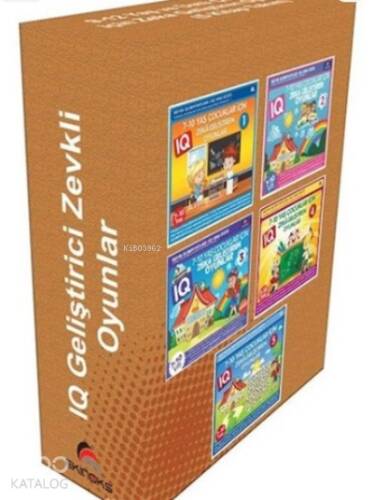 7-10 Yaş Ve Üstü Çocuklar İçin Zeka Geliştiren Oyunlar (5 Kitap) - 1