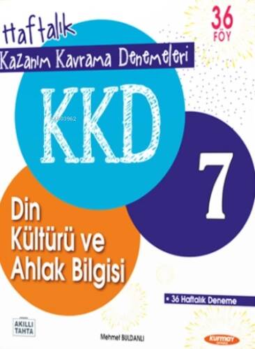 7 Din Kültürü Ve Ahlak Bilgisi Haftalık Kazanım Kavrama Denemeleri (36 Fasikül) - 1