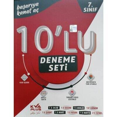 7. Sınıf 10 lu Deneme Seti - 1