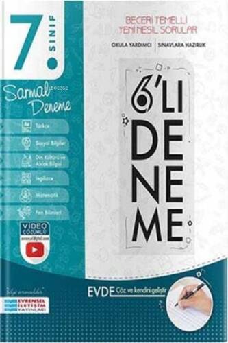 7. Sınıf 6 lı Sarmal Deneme Evrensel İletişim Yayınları - 1