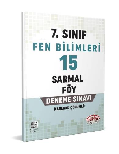 7. Sınıf Fen Bilimleri 15 Sarmal Föy Deneme Sınavı - 1