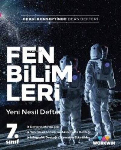 7. Sınıf Fen Bilimleri Yeni Nesil Defter Workwin Yayınları - 1