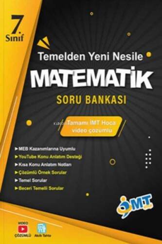 7. Sınıf İMT Matematik Temelden Yeni Nesile Soru Bankası - 1