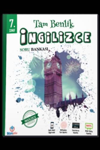 7. Sınıf İngilizce Tam Benlik Soru Bankası Bilimyolu Yayıncılık - 1